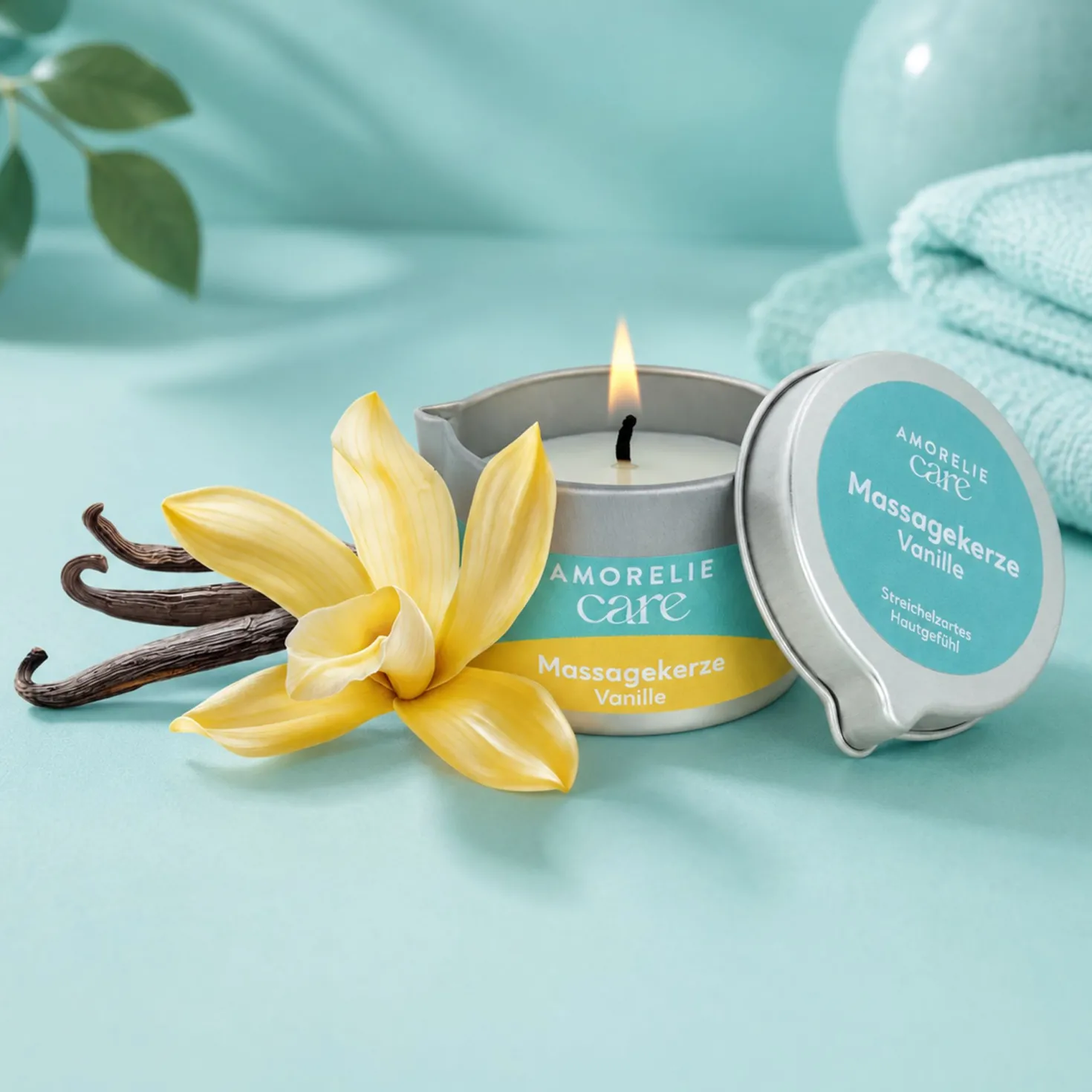 AMORELIE - Bougie de massage - Vanille