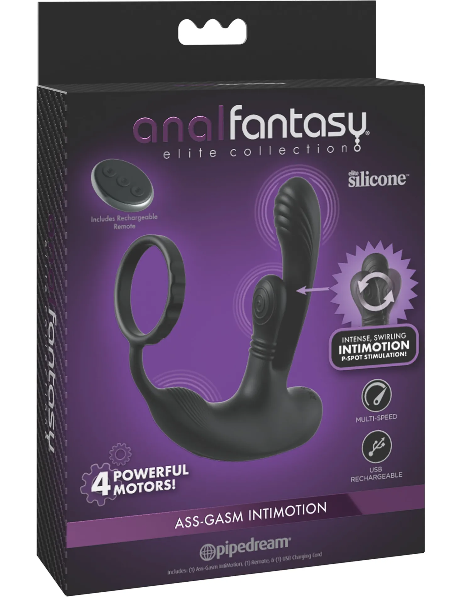 Anal Fantasy - Ass-Gasm IntiMotion - Noir