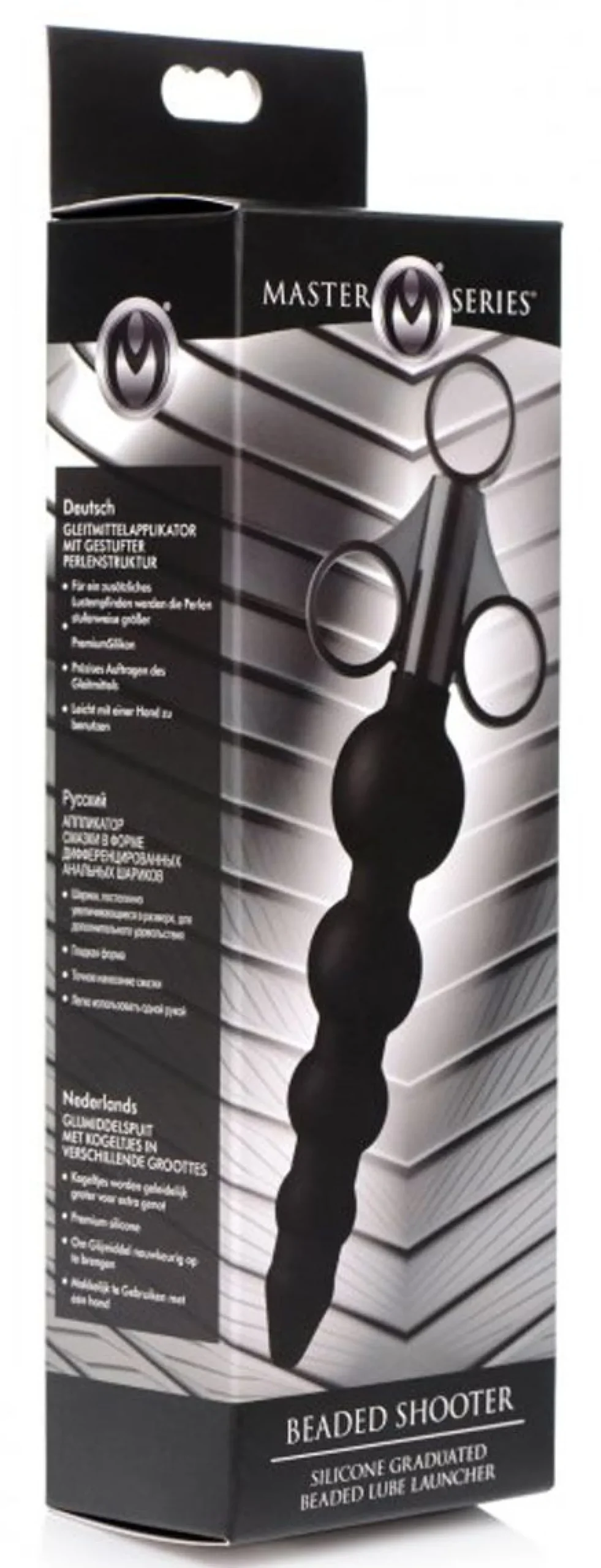 Applicateur de lubrifiant pour perles graduées en silicone