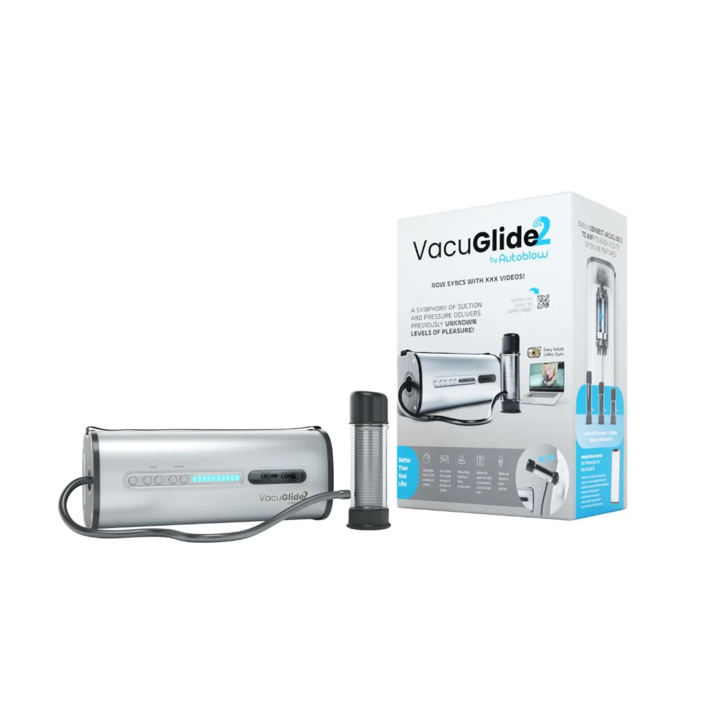 Autoblow – VacuGlide 2 Machine de Traite – Video Sync