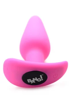 BANG! - Plug Anal Vibrant avec Télécommande - Rose