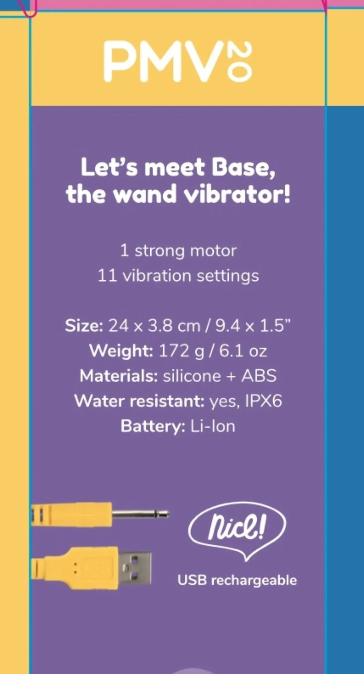 Base - Vibrateur Wand