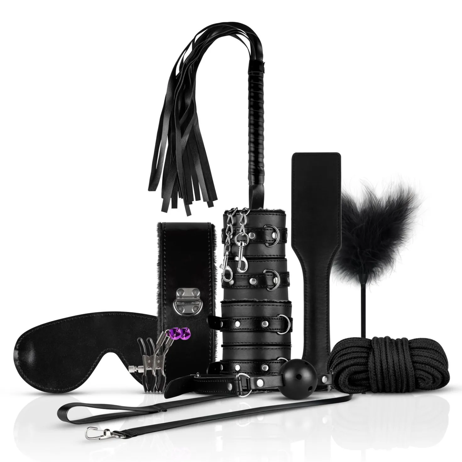Bedroom Fantasies - Black Fantasy - BDSM Set