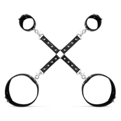 Bedroom Fantasies - Ensemble menottes et hogtie - Noir