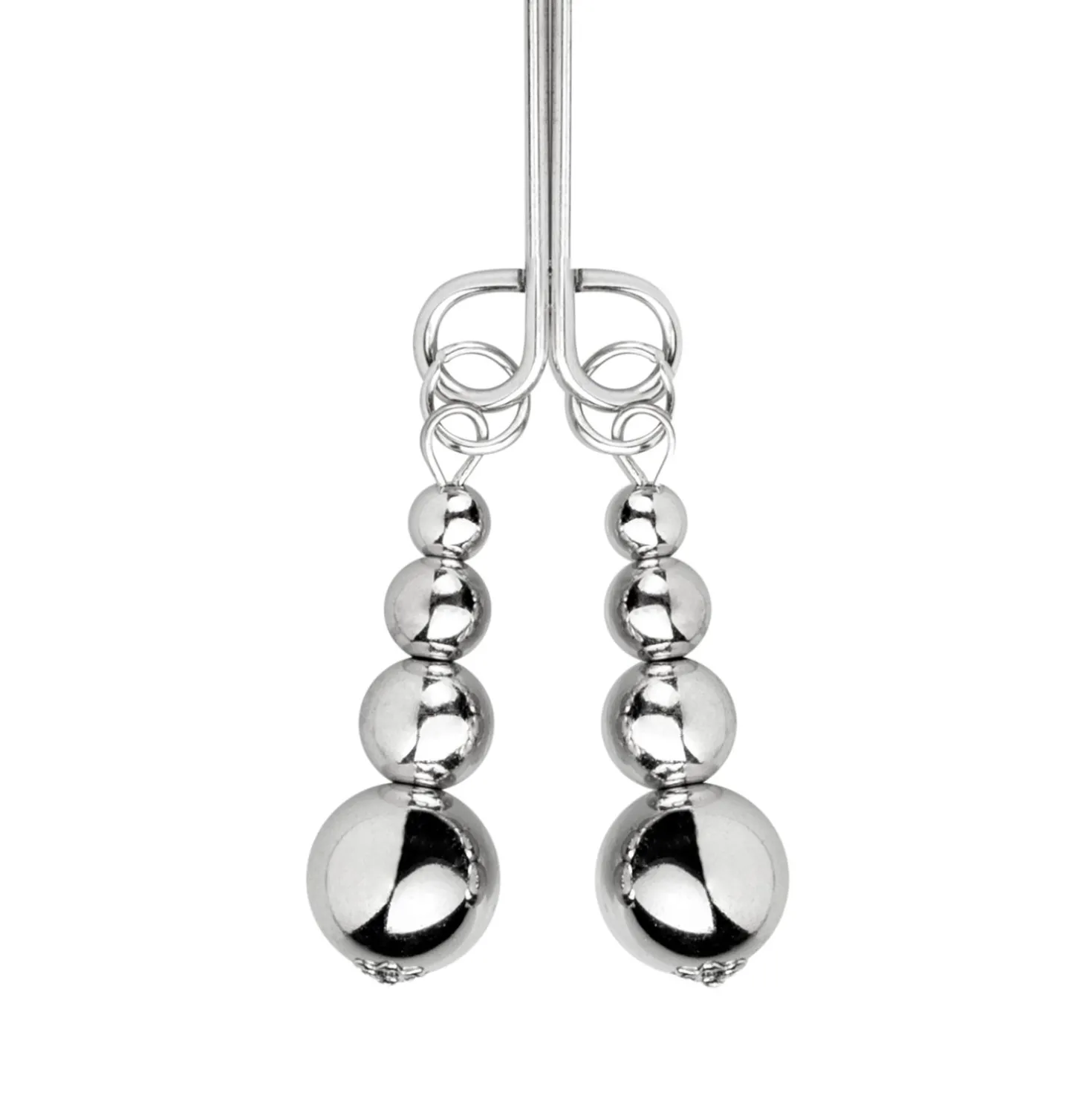 Bedroom Fantasies - Pinces pour Mamelons et Clitoris - Argent