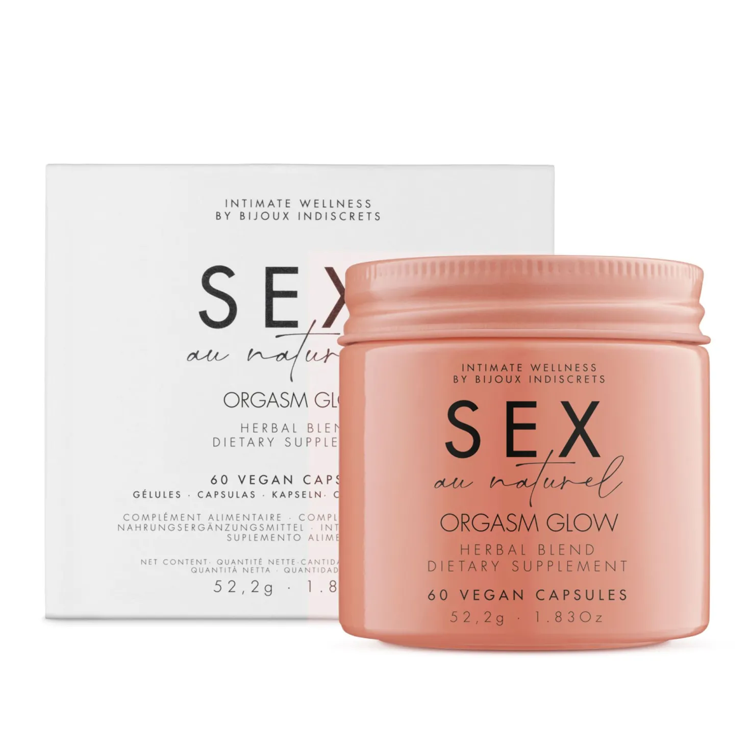 Bijoux Indiscrets - Orgasm Glow Complément Alimentaire Libido et Énergie -