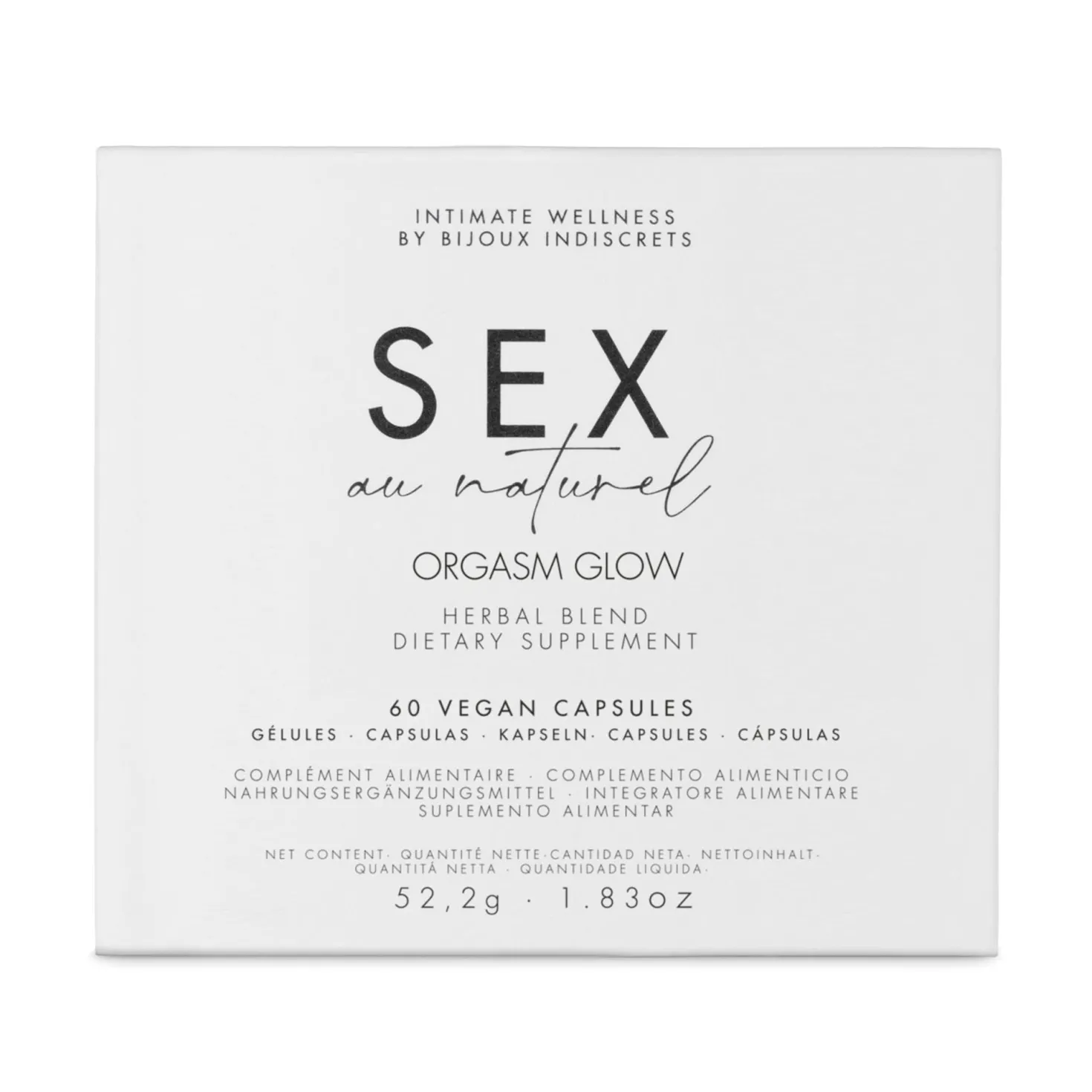 Bijoux Indiscrets - Orgasm Glow Complément Alimentaire Libido et Énergie -