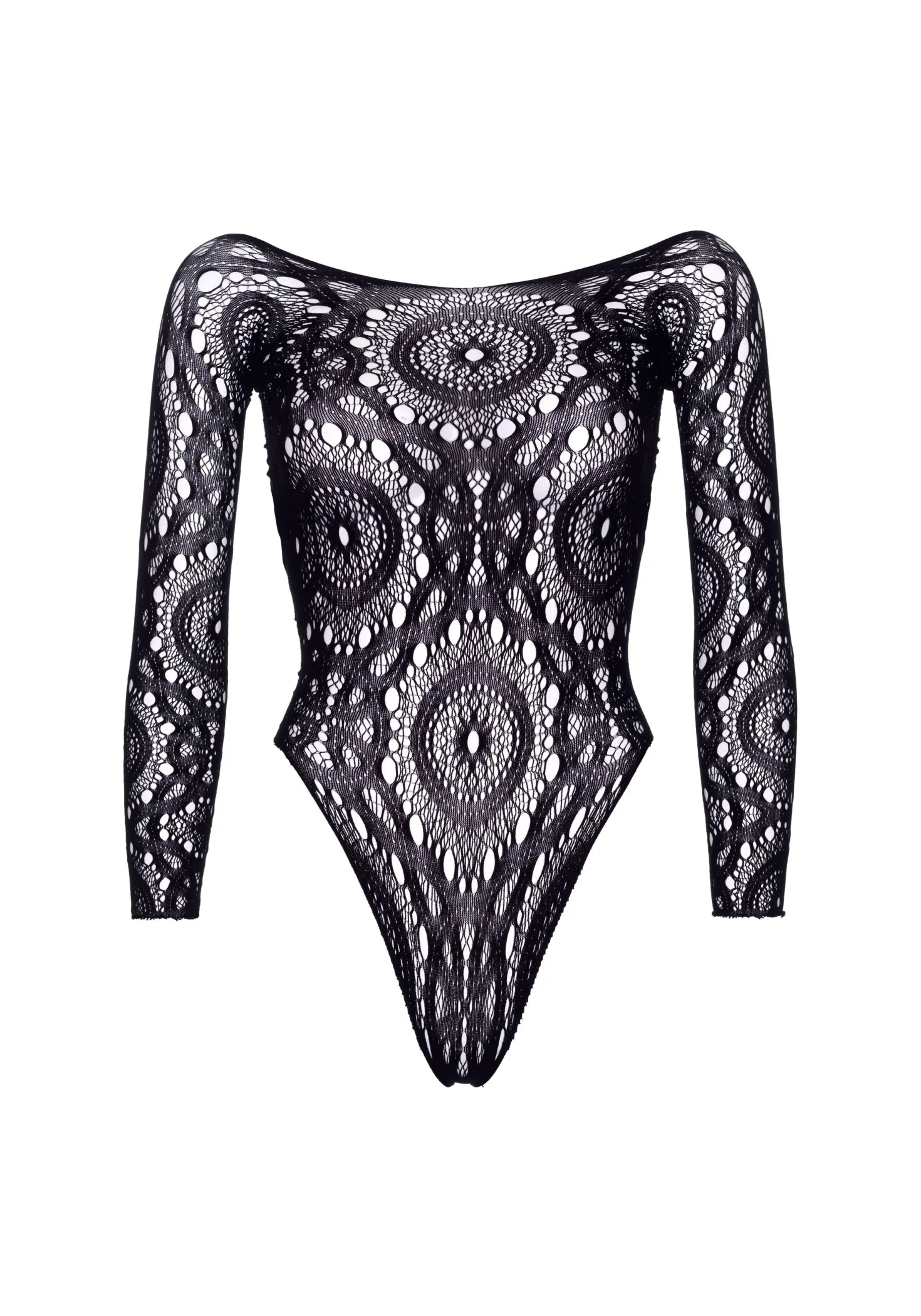 Body en dentelle Goddess - Noir