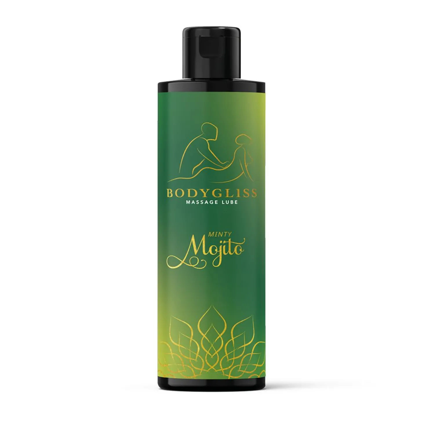 BodyGliss – Huile de Massage et Lubrifiant 2-en-1 Minty Mojito – 150 ml