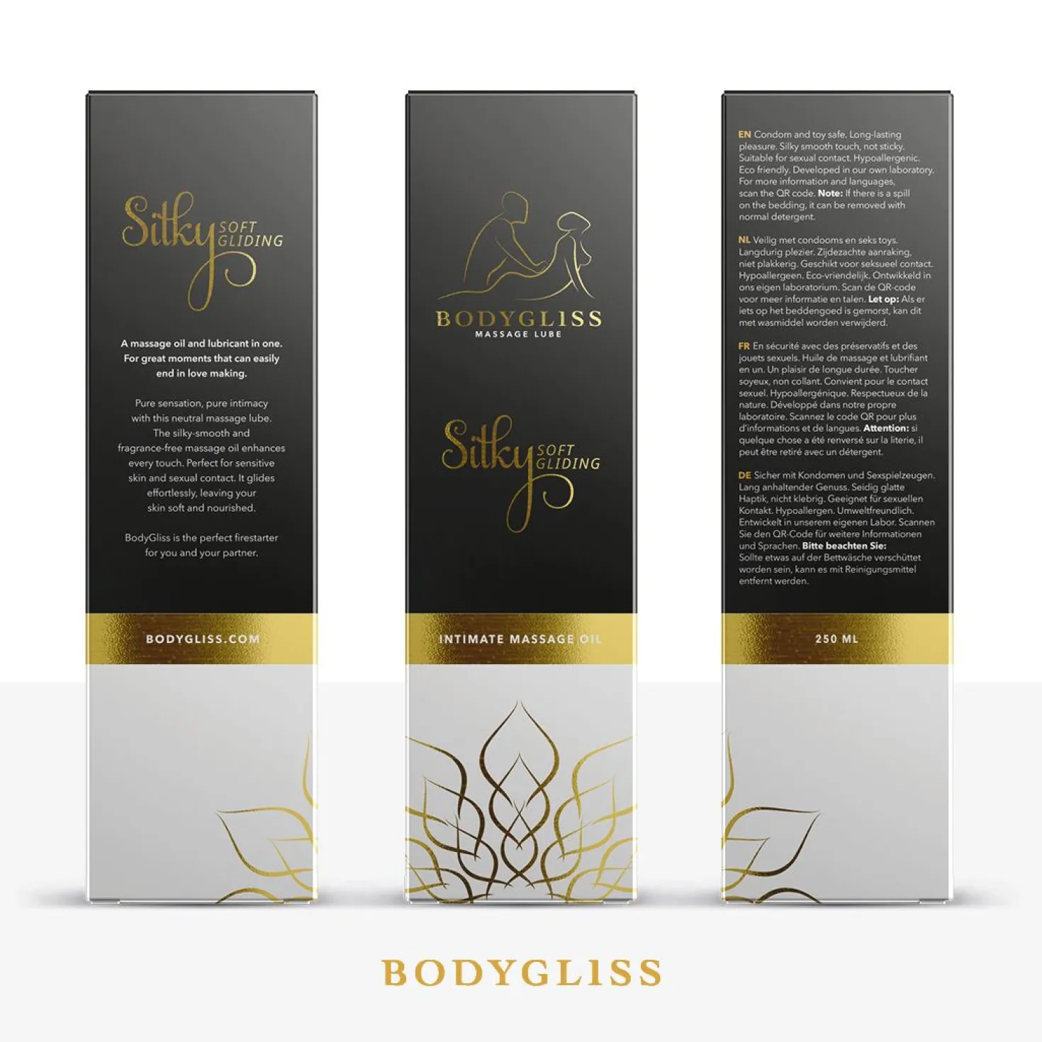 BodyGliss - Lubrifiant doux et soyeux à base de silicone Erotic Collection - 150 ml