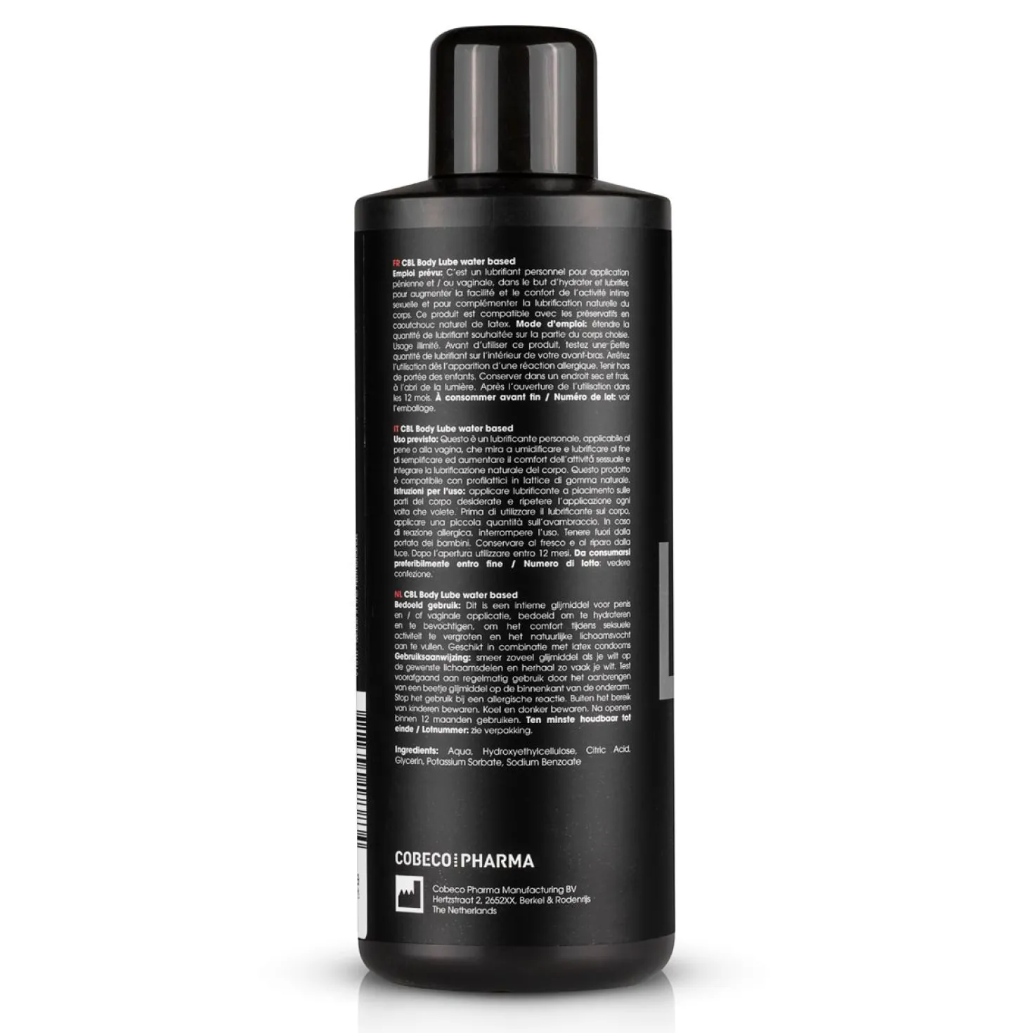 BodyLube à base d'eau 1000 ml