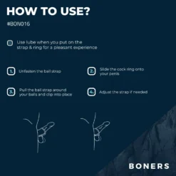 Boners Sangle de pénis et testicules - L