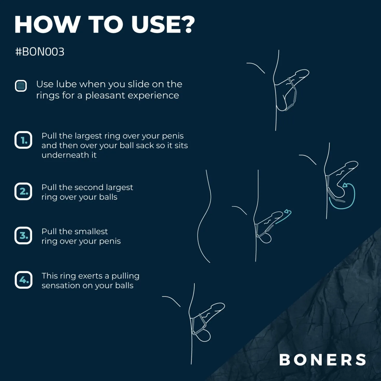 Boners Triple Ring