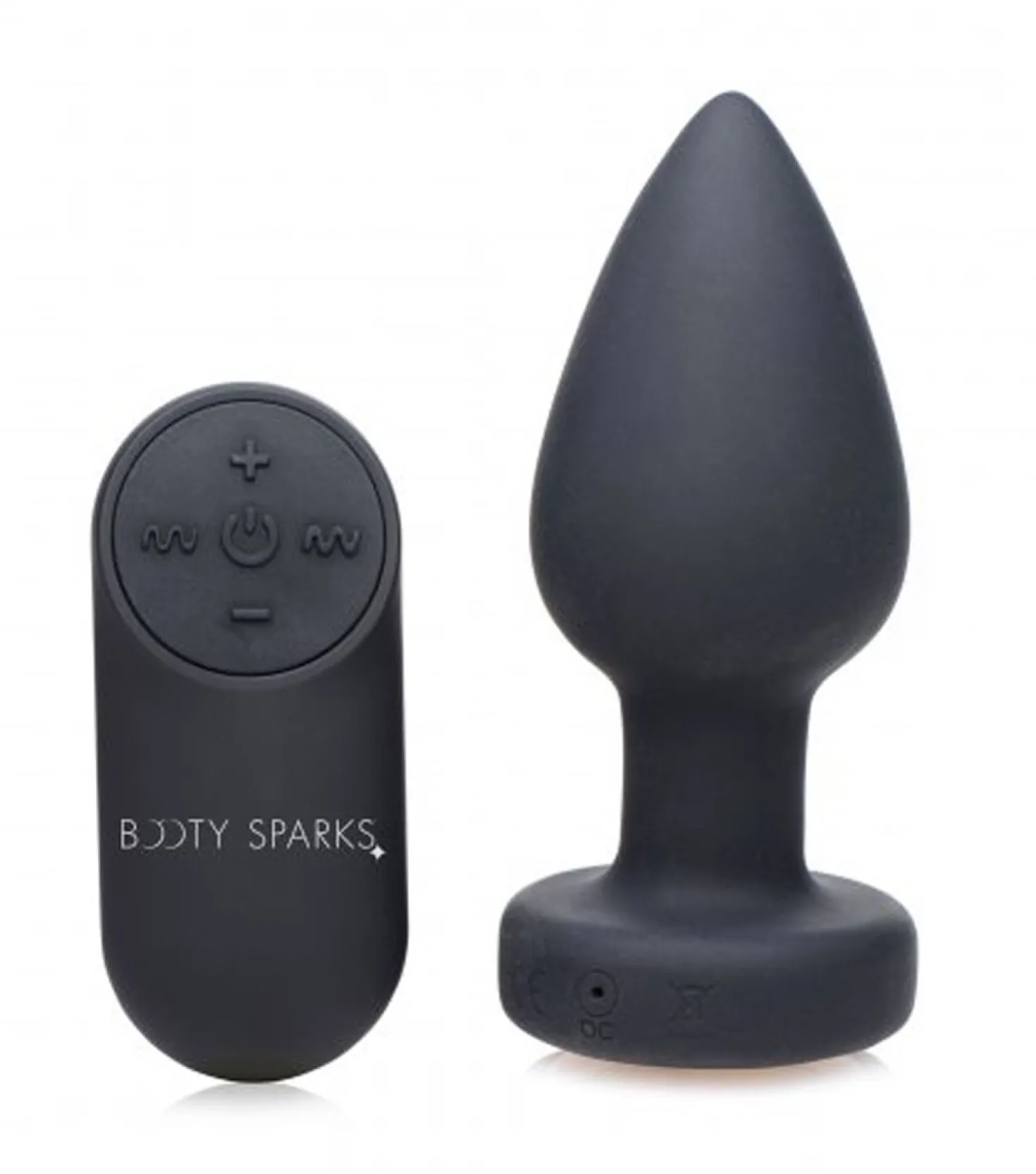 Booty Sparks - Plug anal à voyant LED vibrant - Medium