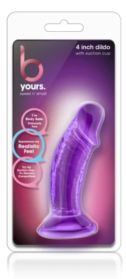 B Yours - Sweet N' Small Dildo avec Ventouse - Violet