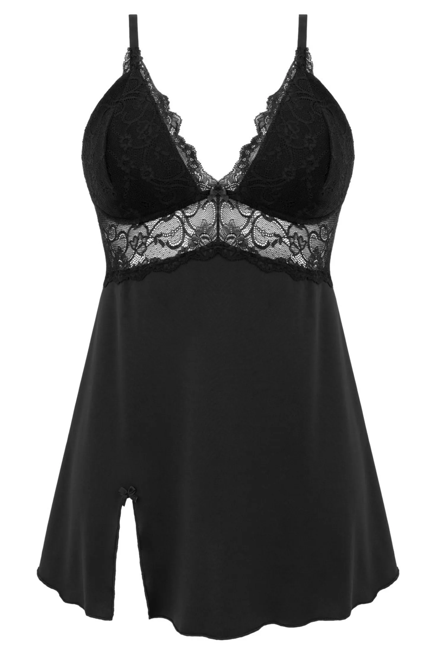 Christine - Babydoll Pixy - Noir