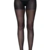 Collants transparents avec ouverture au niveau des fesses