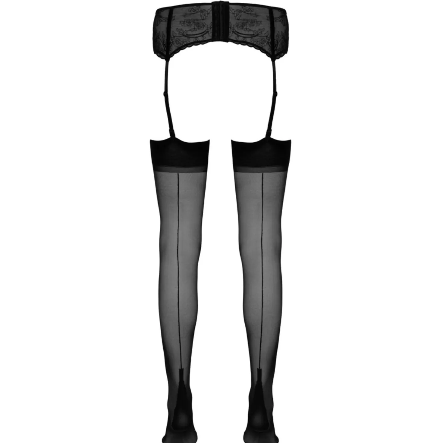 Cottelli Collection - Bas Couture - Noir