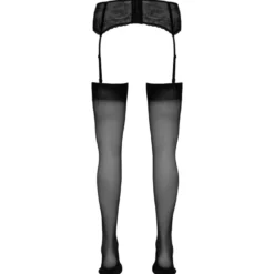 Cottelli Collection - Bas pour Porte-Jarretelles - Noir