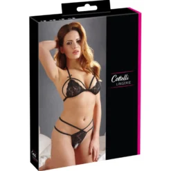 Cottelli Collection - Ensemble en dentelle - Noir
