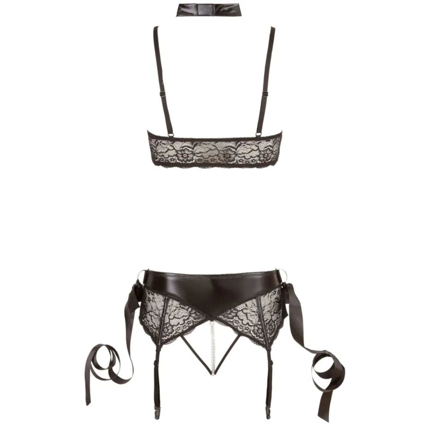 Cottelli Collection - Ensemble soutien-gorge de bondage