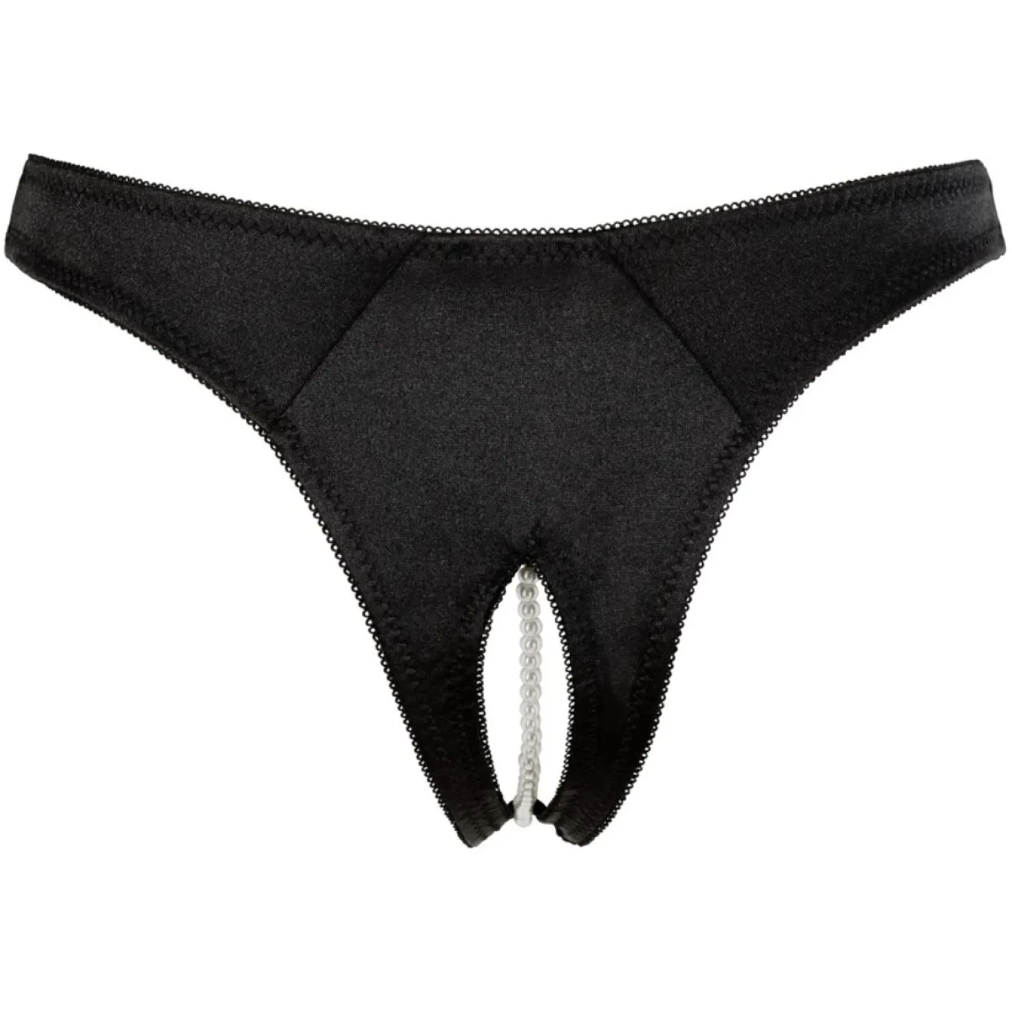 Cottelli Collection - String avec perles - Noir