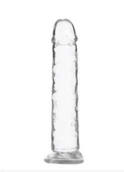 Crystal Addiction - Godemiché transparent - 18 cm
