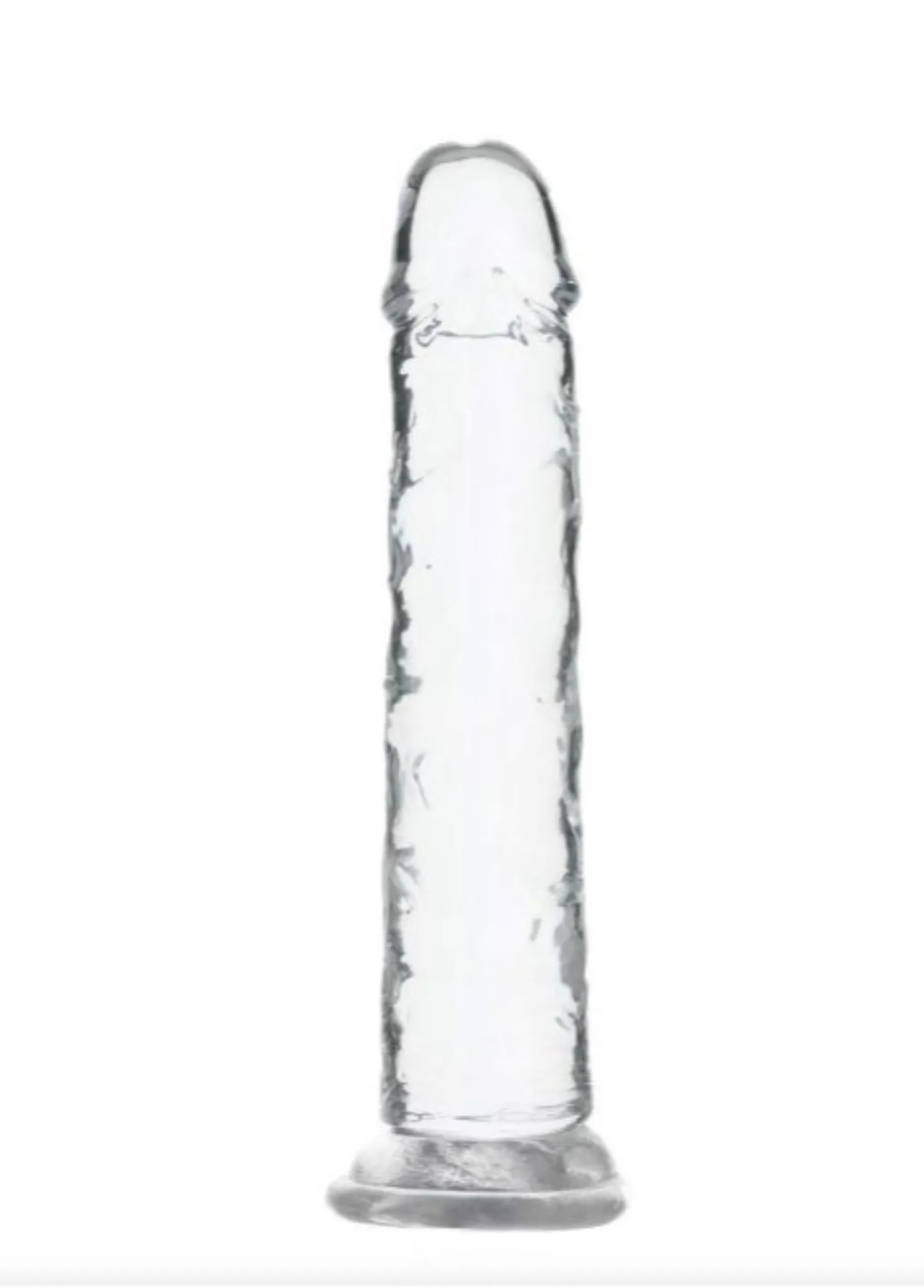 Crystal Addiction - Godemiché transparent - 18 cm