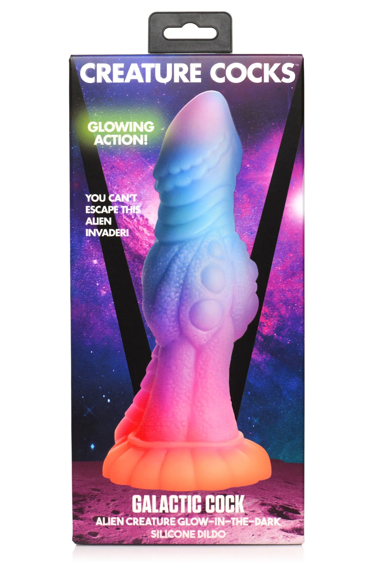 Dildo Alien Luminescent dans le Noir