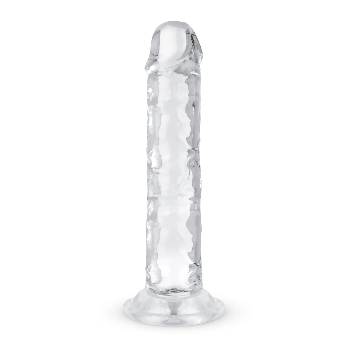 Dildo en Gelée sans Testicules - 14 cm