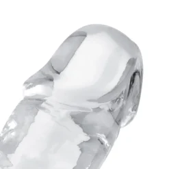 Dildo en gel sans testicules - 16 cm