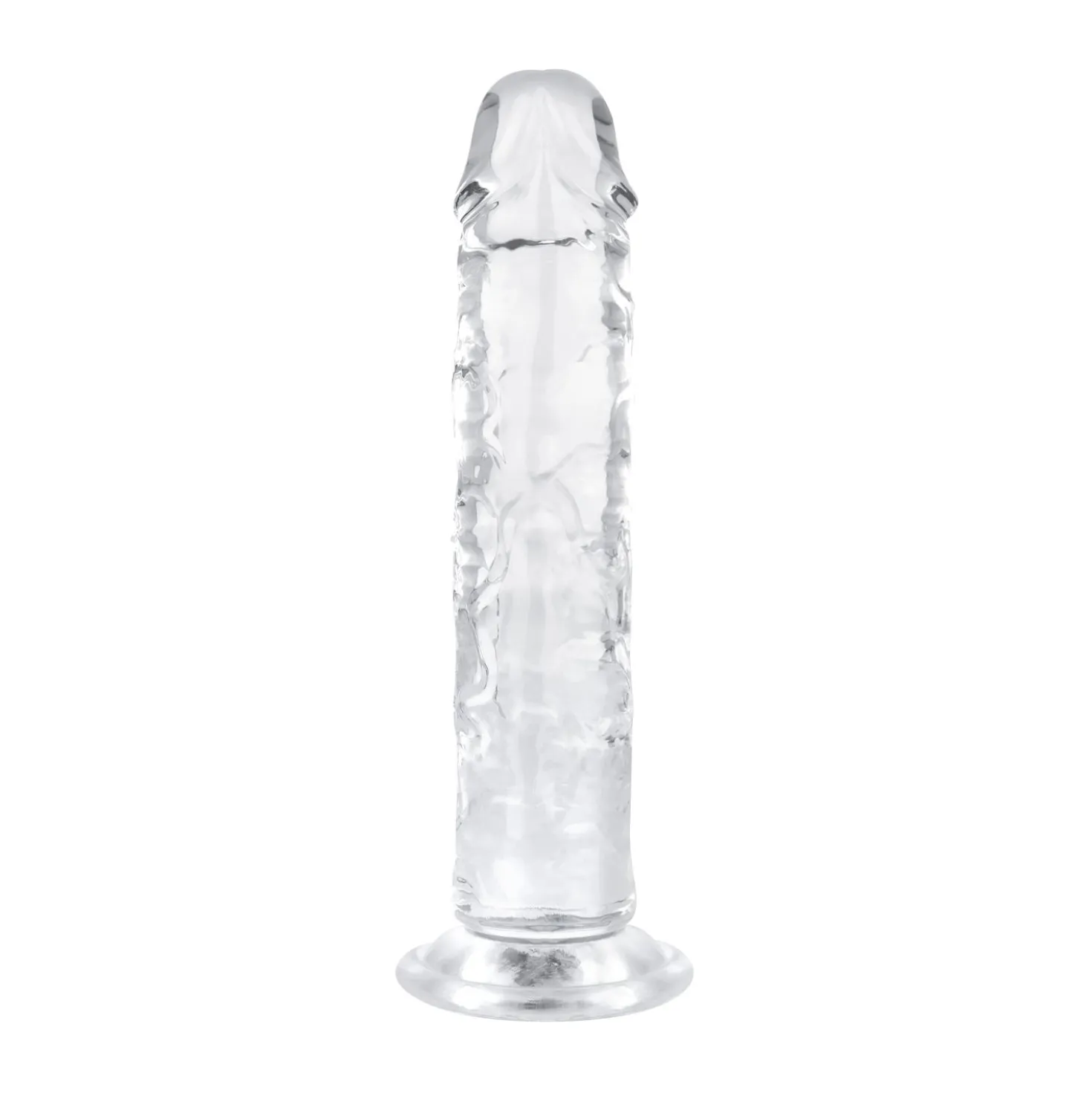 Dildo en gel sans testicules - 16 cm