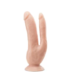 Dr. Skin - Double godemiché 8,5" - Vanille