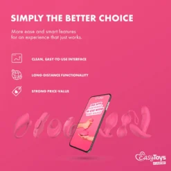 EasyConnect - Boules de Kegel vibrantes Stella contrôlées par application