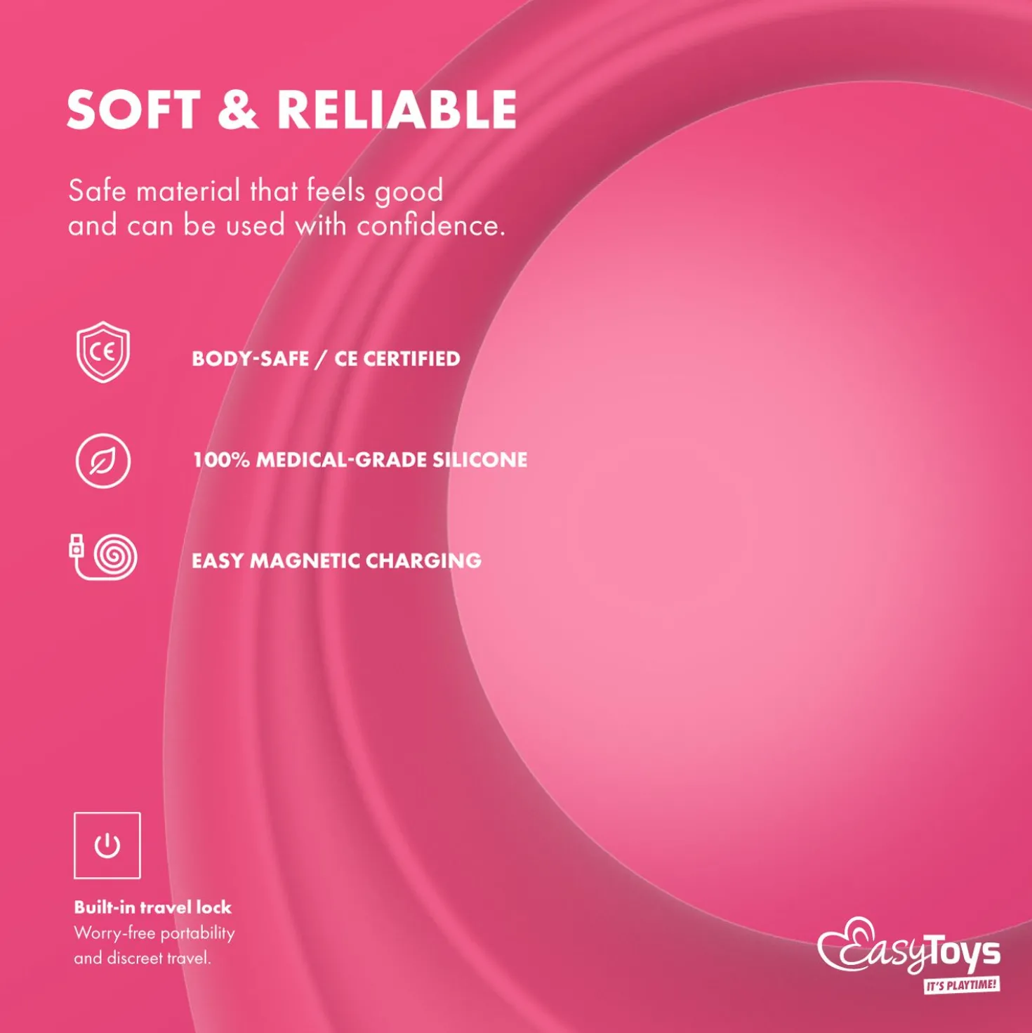 EasyConnect - Cockring vibrant Leo contrôlé par application