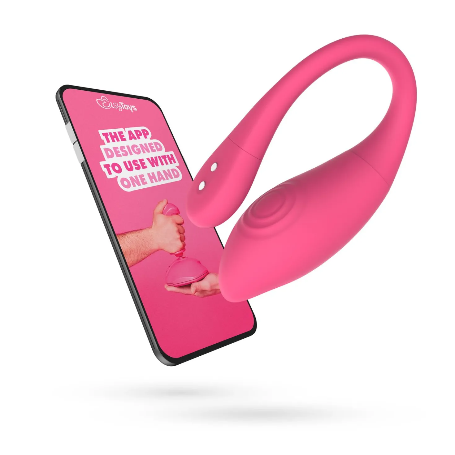 EasyConnect - Œuf vibrant connecté "Aria" - Rose