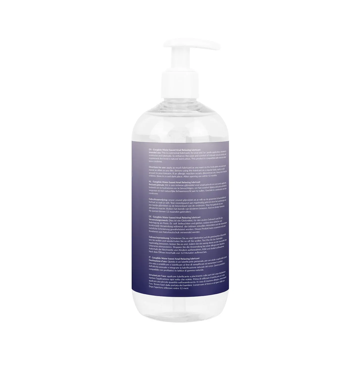 EasyGlide - Lubrifiant anal relaxant - 500 ml
