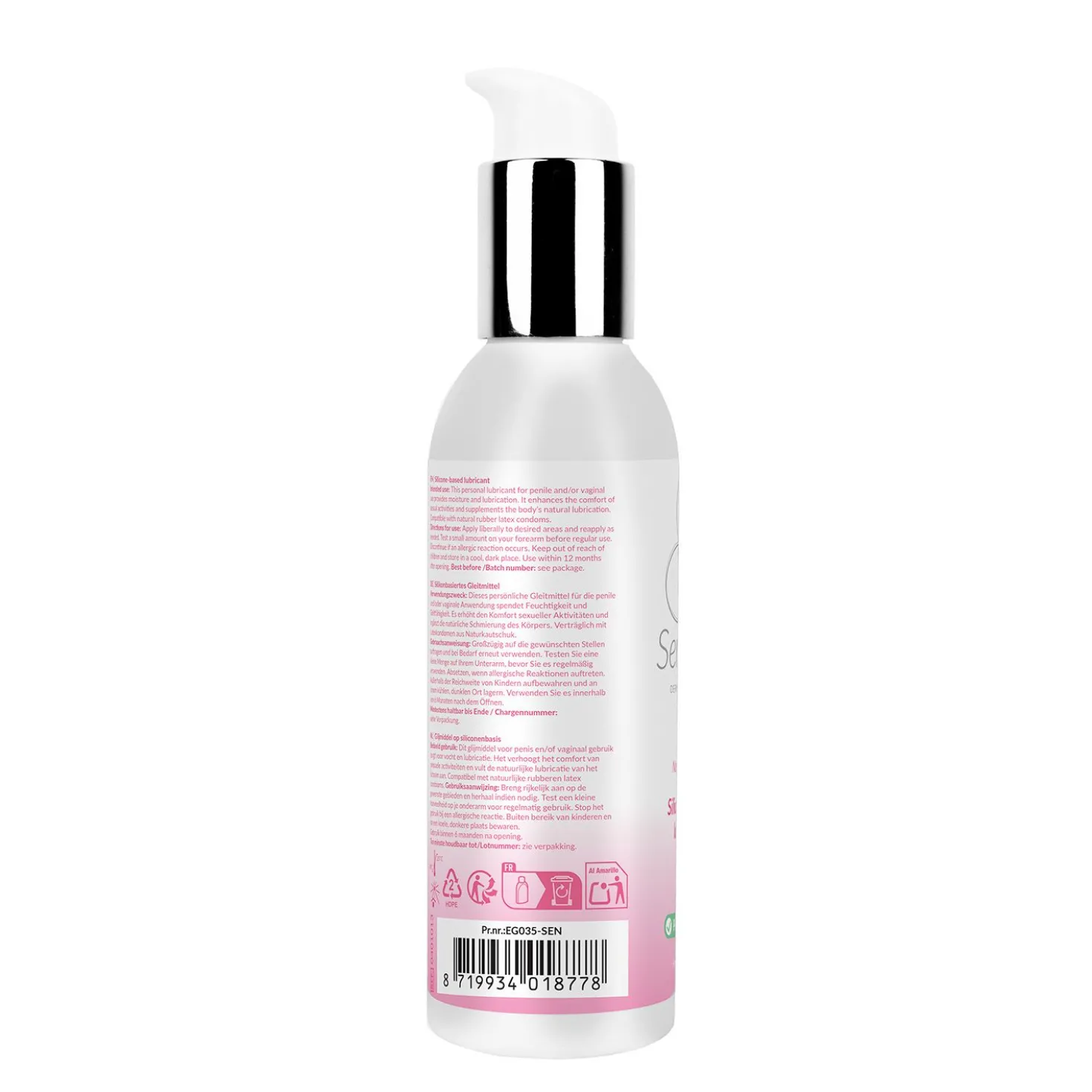 EasyGlide - Lubrifiant à base de silicone pour peaux sensibles - 150 ml