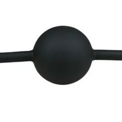 Easytoys Fetish - Bâillon avec balle en silicone - Noir