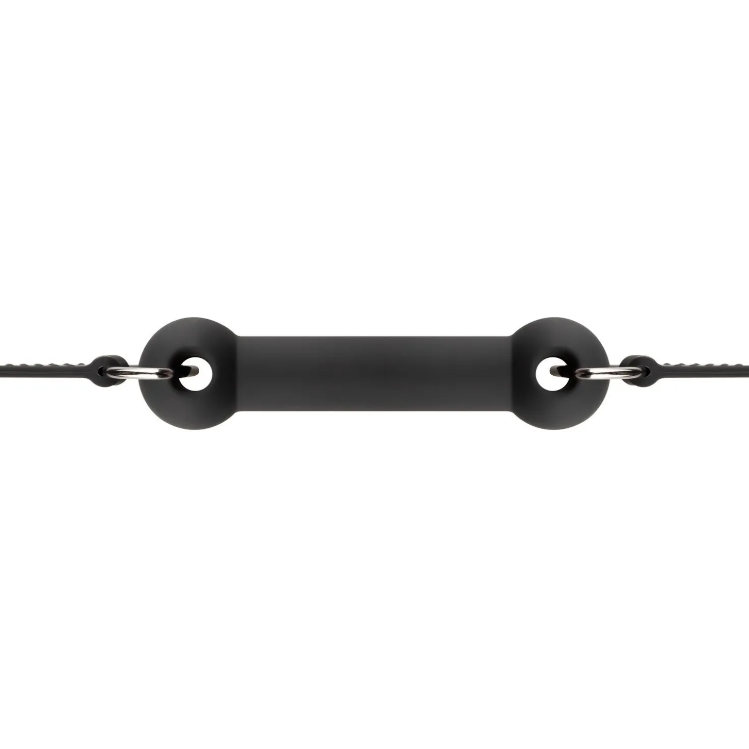 Easytoys Fetish - Bâillon avec mors en silicone - Noir