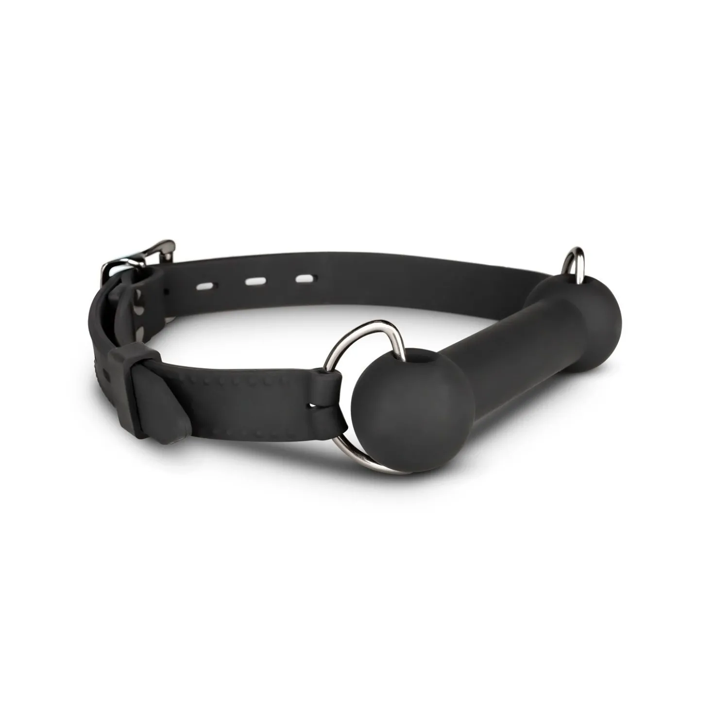 Easytoys Fetish - Bâillon avec mors en silicone - Noir