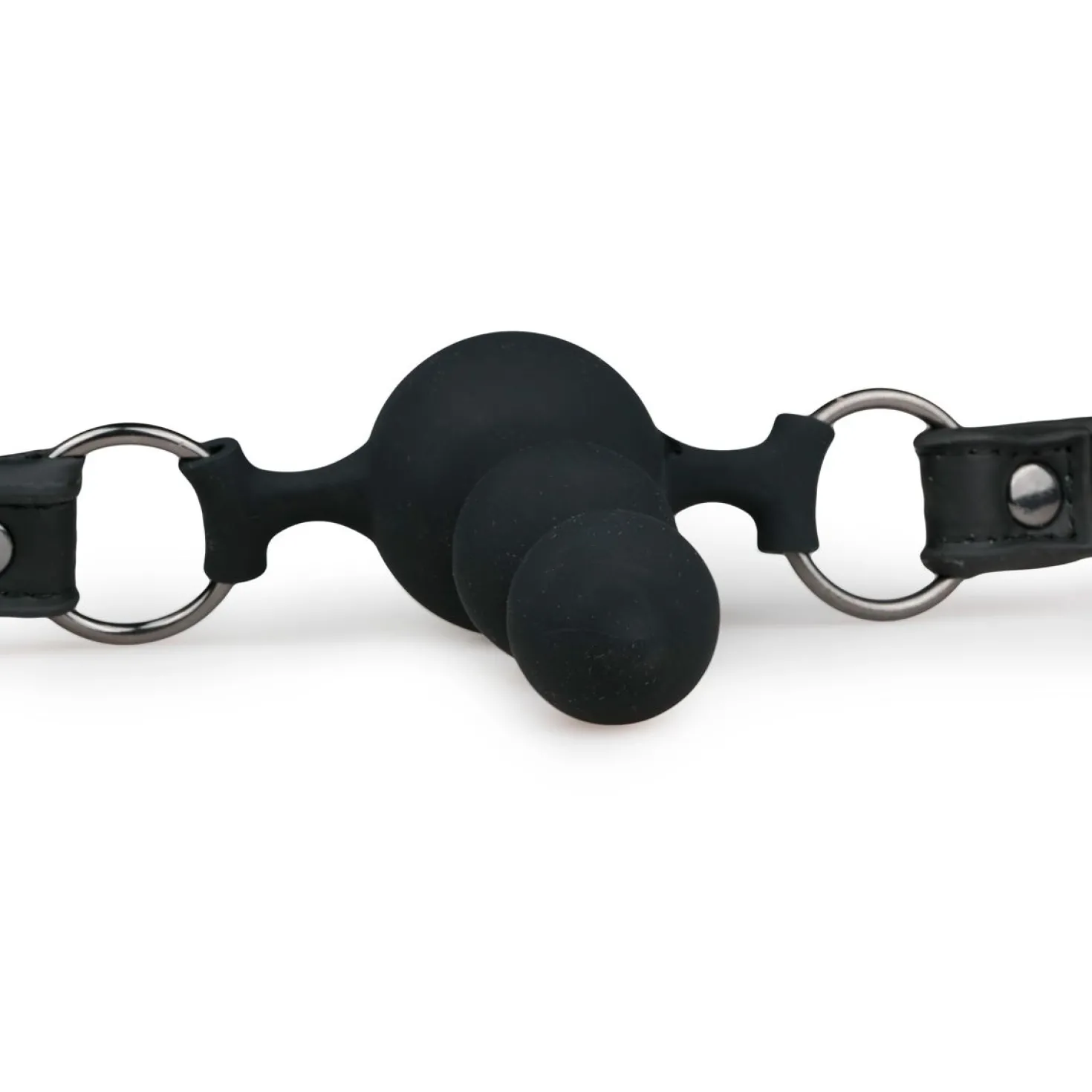 Easytoys Fetish - Bâillon à balle avec perles en silicone