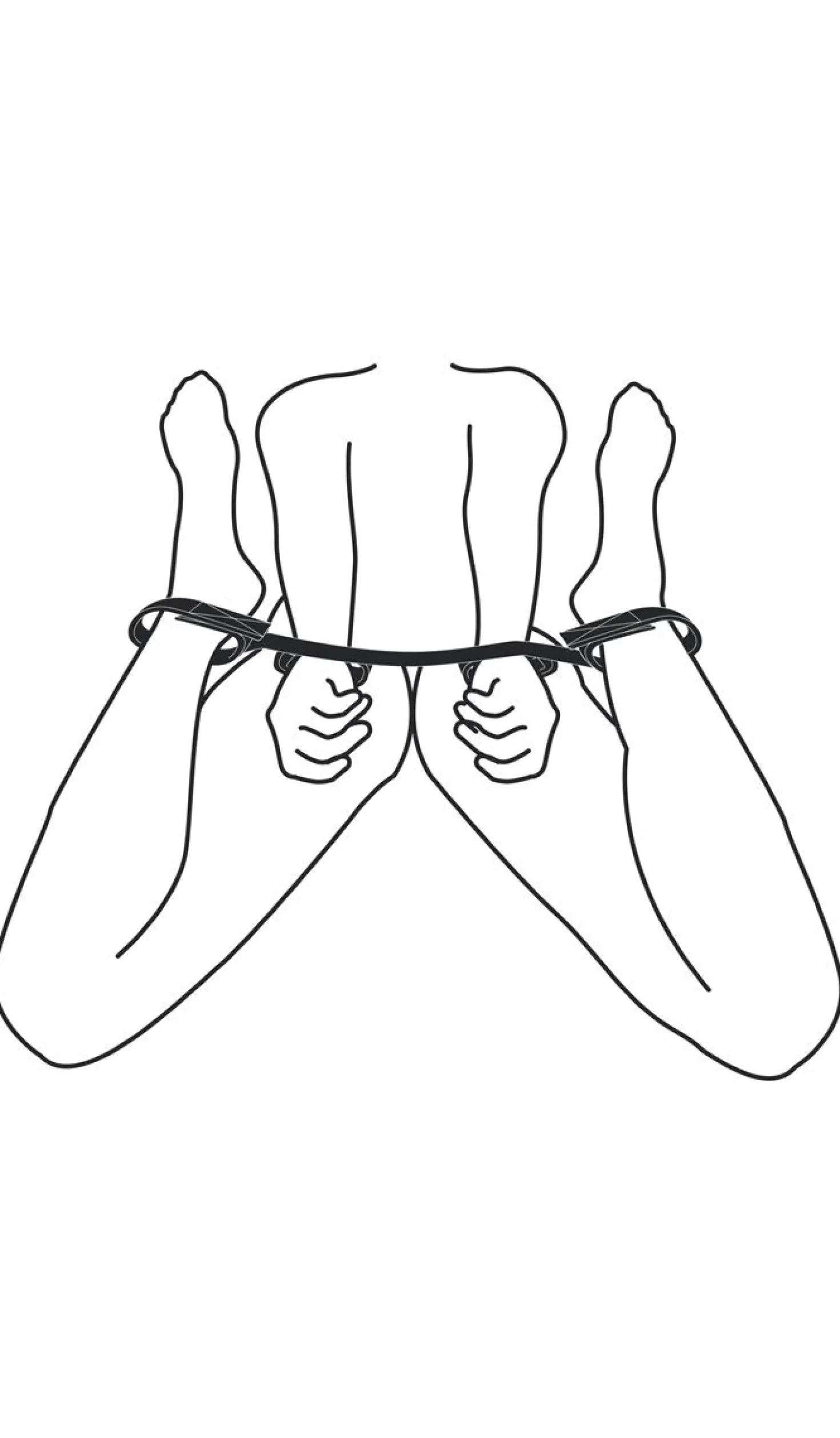 Easytoys Fetish - Bondage Bar - Menottes Poignets Chevilles