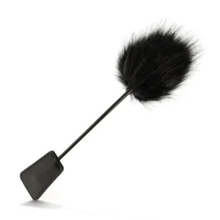 Easytoys Fetish - Chatouilleur doux et fouet en 1 - Noir