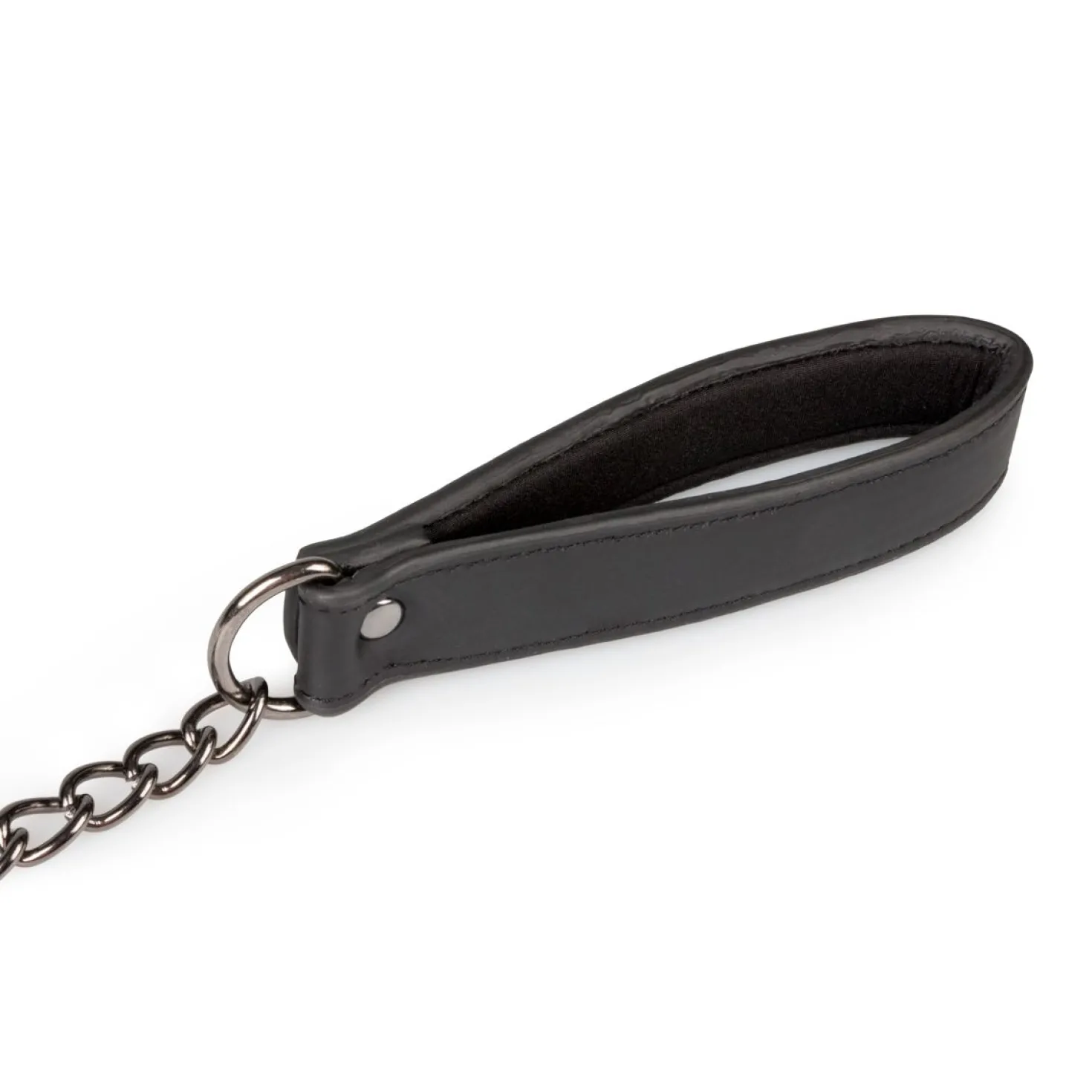 Easytoys Fetish - Collier fétichiste avec laisse - Noir
