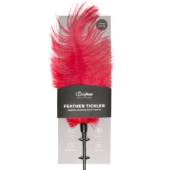 Easytoys Fetish - Fouet à plumes rouge