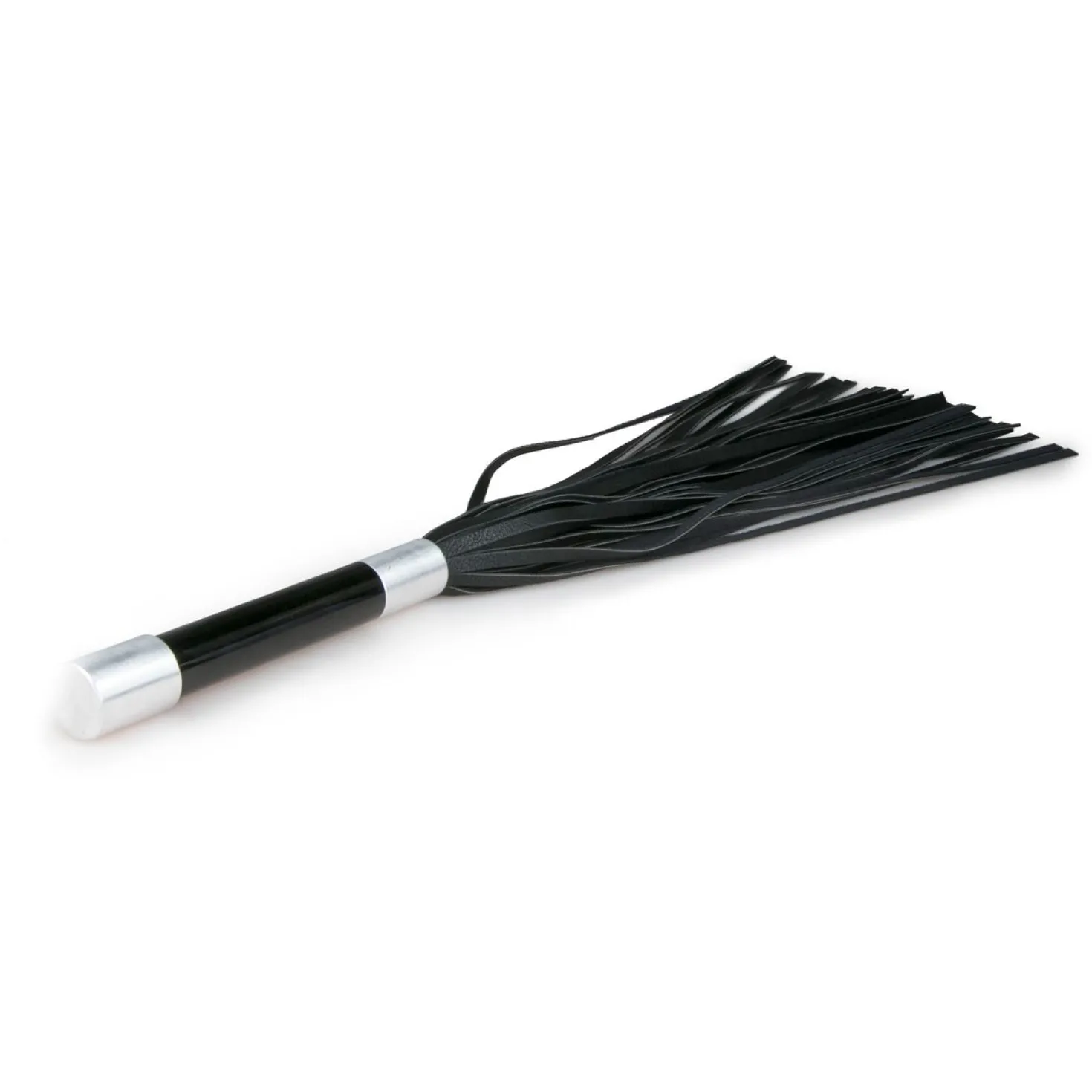 Easytoys Fetish - Martinet long avec poignée en métal