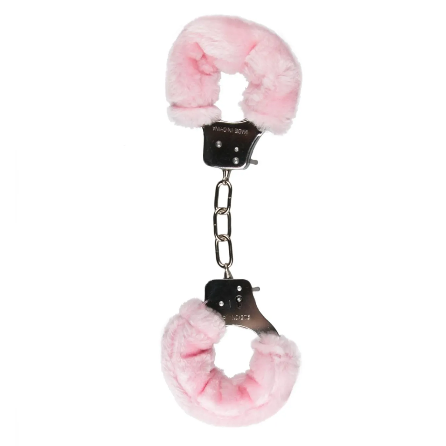 Easytoys Fetish - Menottes avec fourrure - Rose