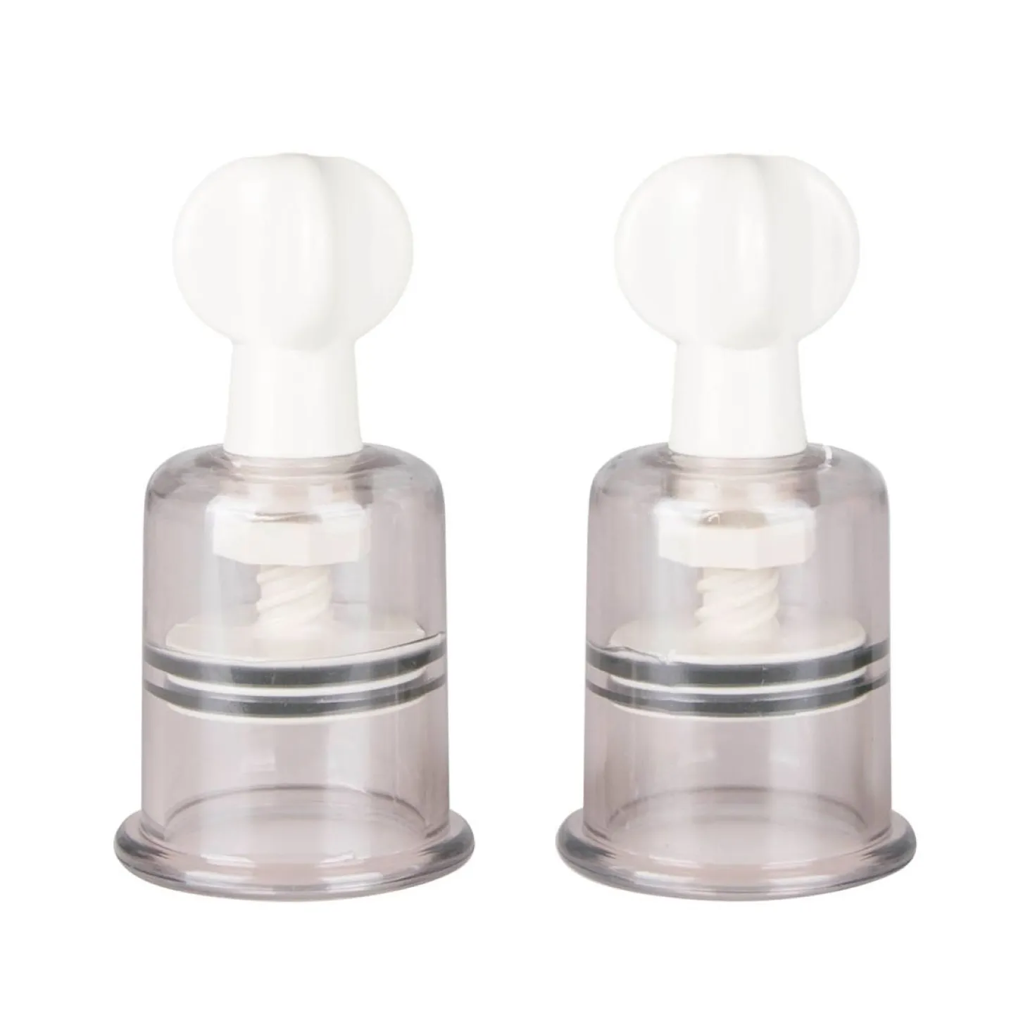 Easytoys Fetish - Tepelzuigers 2 Stuks - Medium