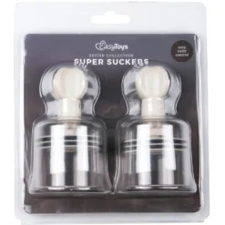 Easytoys Fetish - Ventouses de clitoris et tétons - 2 pièces